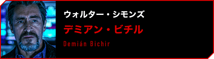 ウォルター・シモンズ／デミアン・ビチル